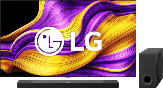 LG 77 OLED EVO G55 4K (2025) + LG DS95TR