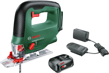 Bosch UniversalSaw 18V-100 + POWER FOR ALL 18V 2,5 Ah Accu Set