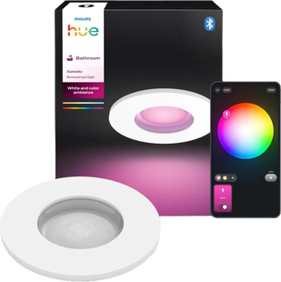 Philips Hue Xamento badkamerinbouwspot White and Color Wit