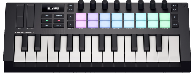 Novation Launchkey Mini 25 Zwart