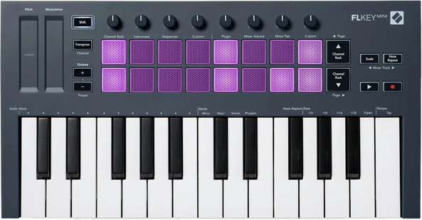 Novation FLkey Mini Zwart