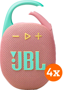 JBL Clip 5 Roze 4-pack