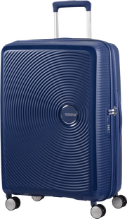 American Tourister Soundbox Expandable Spinner 67cm Midnight Navy