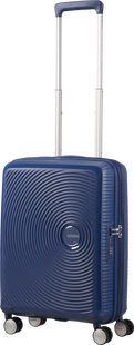 American Tourister Soundbox Expandable Spinner 55cm Midnight Navy