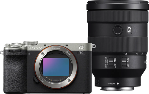 Sony A7C II Zilver + 24-105mm f/4 G OSS