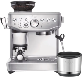 Sage Barista Express Impress Brushed Stainless Steel + uitklopbak