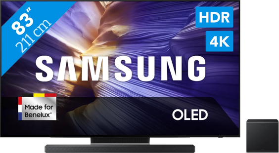 Samsung 83 OLED S90F 4K (2025) + Samsung HW-QS700F (2025)