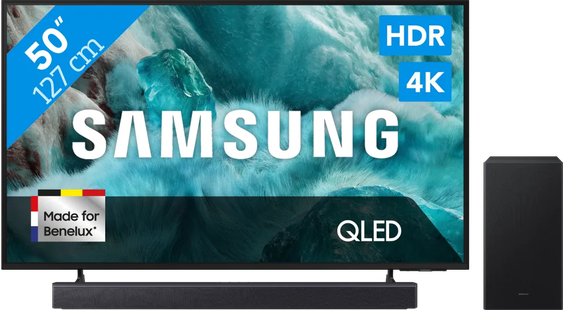 Samsung 50 QLED Q7F4 4K (2025) + Samsung HW-B450F (2025)