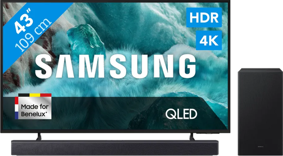 Samsung 43 QLED Q7F4 4K (2025) + Samsung HW-B450F (2025)