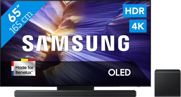 Samsung 65 QD-OLED S90F 4K (2025) + Samsung HW-QS700F (2025)