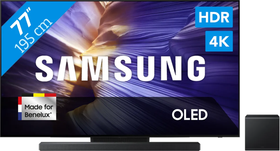 Samsung 77 OLED S90F 4K (2025) + Samsung HW-QS700F (2025)