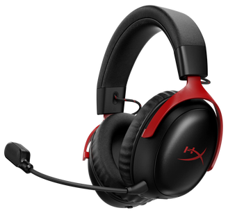 HyperX Cloud III S Wireless Rood/Zwart