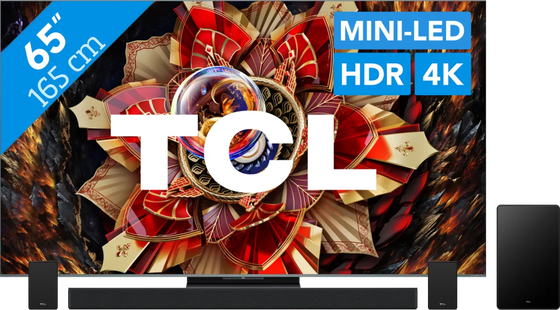 TCL 65 QD Mini-led C9K 4K (2025) + TCL Q85H PRO