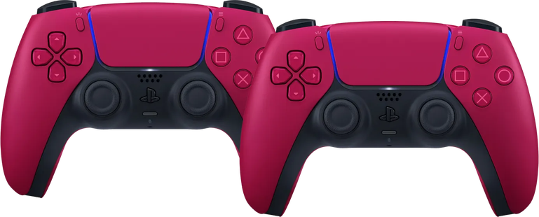 Sony Playstation 5 DualSense Draadloze Controller Cosmic Red Duo Pack