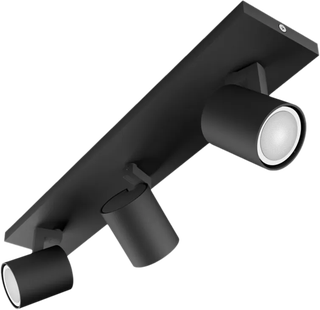 Philips Hue Runner opbouwspot White Ambiance - 3 Spots - Zwart + Dimmer