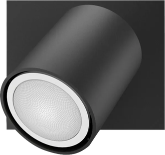 Philips Hue Runner opbouwspot White Ambiance - 1 Spots - Zwart
