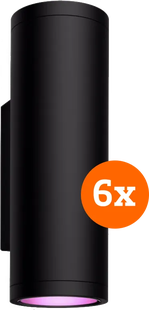 Philips Hue Appear muurlamp White & Color 6-Pack