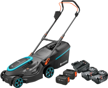Gardena PowerMax 37/36V P4A 4,0 Ah Accu (4x) Starterspakket