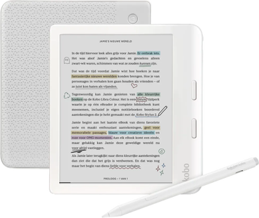 Kobo Libra Colour Wit + Kobo Stylus 2