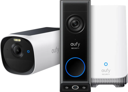 EufyCam E40 + HomeBase 3 + Video Doorbell E340