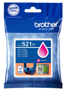 Brother LC-521 Cartridge Magenta