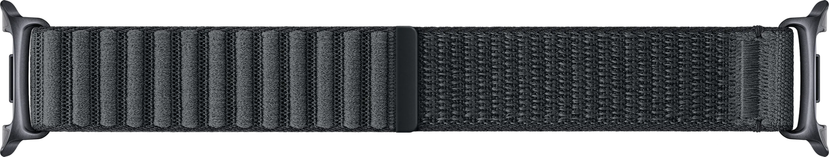 Samsung Galaxy Watch 8 Series Nylon Bandje Donkergrijs S/M