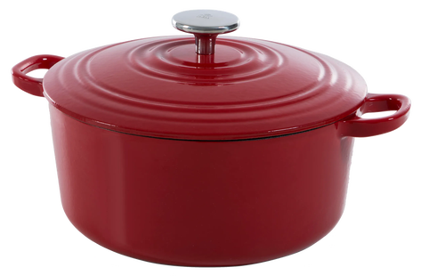 BK Bourgogne Braadpan 28 cm Chili Red