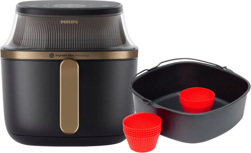 Philips Airfryer XL 3000 Serie NA332/00 + Bakmeesterset