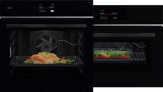 AEG TB8SB73ZAB SteamPro + AEG TK8NK72WB MealAssist CombiQuick