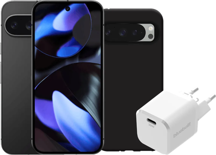 Google Pixel 9 128GB Zwart 5G + Accessoirepakket