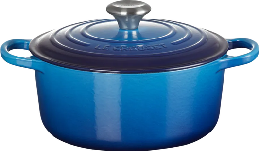 Le Creuset Signature ronde braadpan 28 cm azure