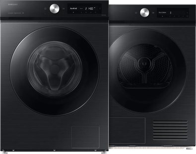 Samsung WW90DB7U94GBU3 AI Wash + Samsung DV90DB7845GBU3 QuickDrive