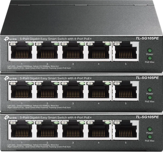 TP-Link TL-SG105PE 3-Pack