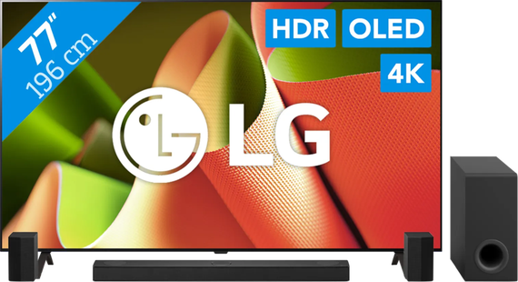 LG OLED77B42LA (2024)  + Soundbar