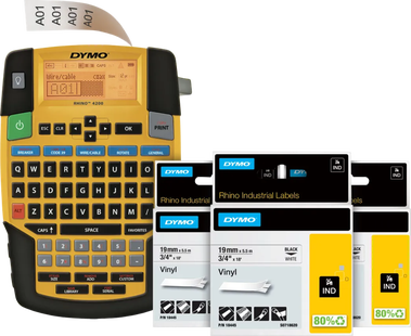 DYMO Rhino 4200 Labelprinter Qwerty + 3 extra labels