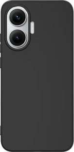 Just in Case Soft Design POCO F7 Back Cover Zwart