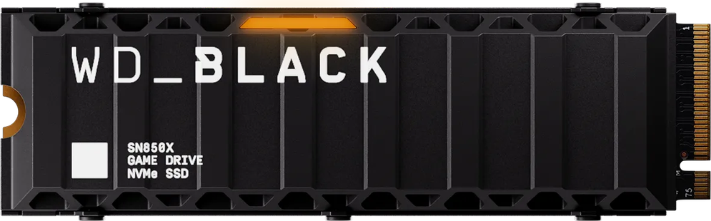 WD Black SN850X 4TB Heatsink NVMe SSD