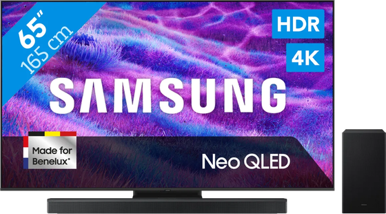 Samsung 65 Neo QLED QN82F 4K (2025) + Samsung HW-B750F (2025)