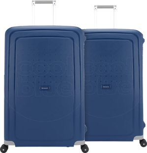 Samsonite S'Cure Spinner 81cm Duo Pack Dark Blue