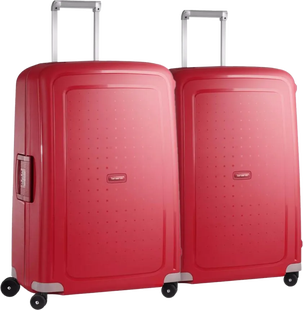 Samsonite S'Cure Spinner 69cm Duo Pack Crimson Red