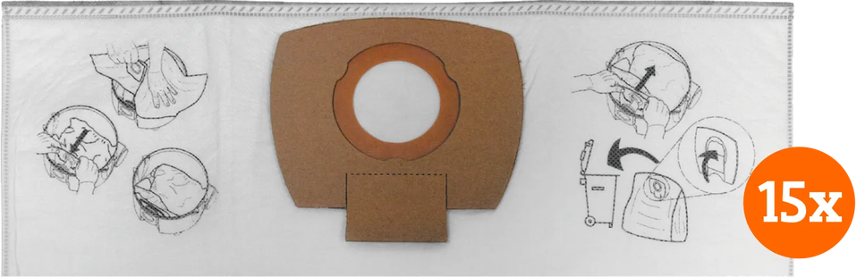 Makita P-72899 stofzak (15 stuks)