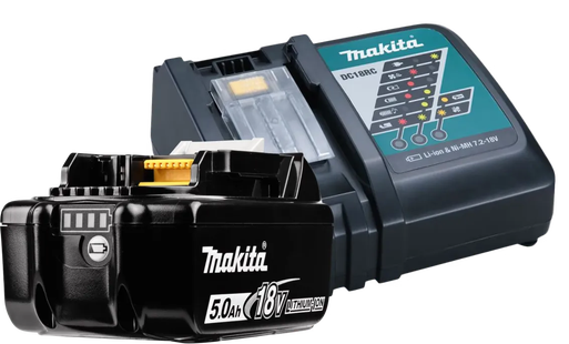 Makita BL1850B LXT 18V 5,0 Ah Accu + Acculader 14,4/18V DC18RC