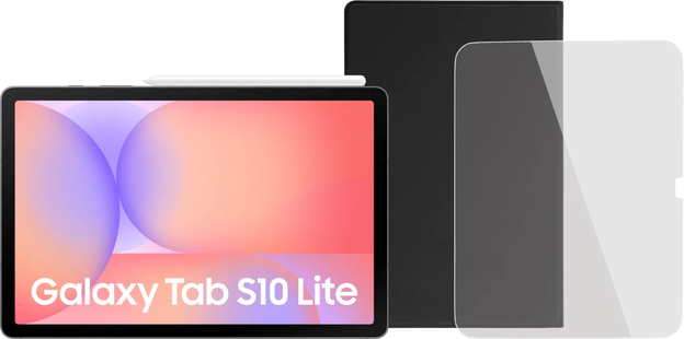 Samsung Galaxy Tab S10 Lite 10,9 inch 128GB Wifi Zilver + Beschermpakket