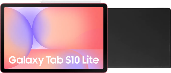 Samsung Galaxy Tab S10 Lite 10,9 inch 256GB Wifi Rood + Book Case Zwart