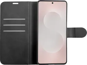 Just in Case Wallet Samsung Galaxy S25 Edge Book Case Zwart