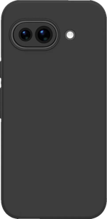 Just in Case Soft Design Google Pixel 9a Back Cover Zwart