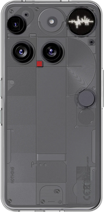 Just in Case Soft Design Nothing Phone (3) Back Cover Transparant