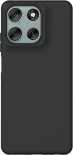 Just in Case Soft Design Motorola Moto G56 Back Cover Zwart