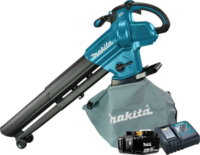 Makita DUB187Z 18v 5,0 Ah Accu Starterspakket