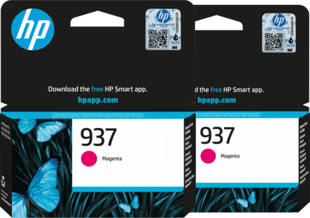 HP 937 Cartridge Magenta (2 stuks)